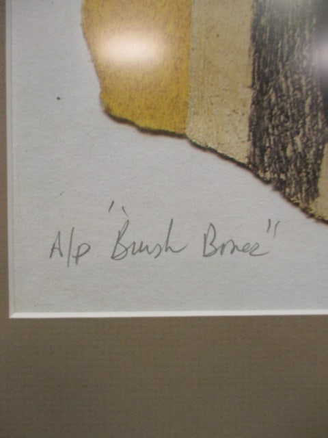 Leroy Campbell "Brush Bones" Lithograph of Artist Proof - 4