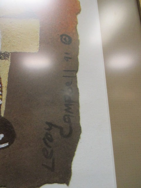 Leroy Campbell "Brush Bones" Lithograph of Artist Proof - 6