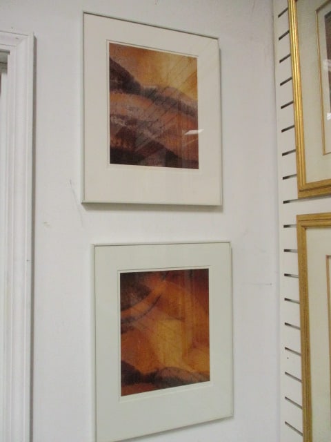 Two Framed and Matted Photography Art by Donald J. Schwarz: Both are pencil signed in lower right corner and measure 16 1/4" x 20 1/4", Artworks are