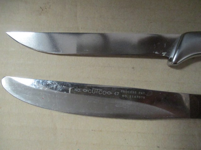 Cutco No. 47 Wood Handle Knife, Gerber Miming Knife and Gingher Shears - 3