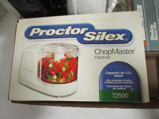 Krups Waffle Maker, Proctor Silex Chop Master, Black & Decker Slim Grip Electric Knife - 2