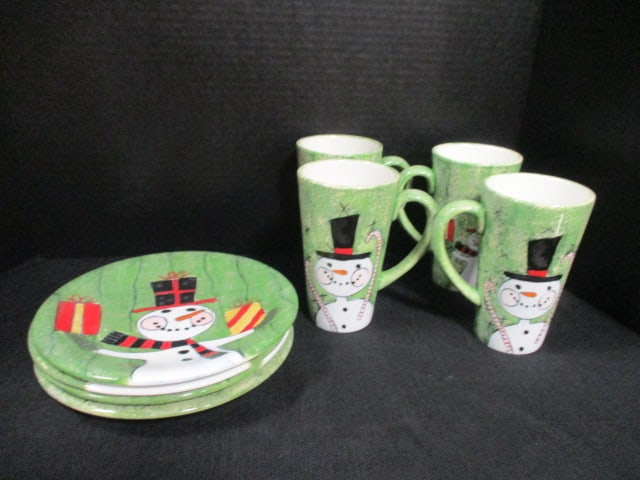 Fanciful Snowman Cookie & Cocoa Set (1 of 6)