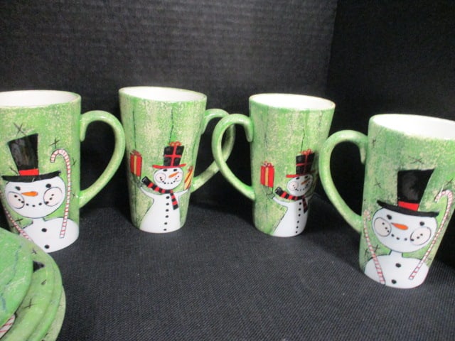 Fanciful Snowman Cookie & Cocoa Set - 5