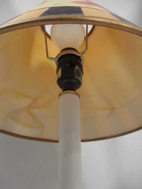 Brass Candlestick Desk Lamp and Mackenzie Child Inspired Desk Lamp - 3