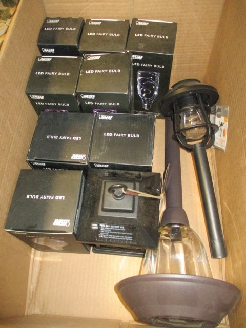 New Old Stock Feit Electric LED Fairy Bulbs and Solar Lights: See pictures and preview for selection