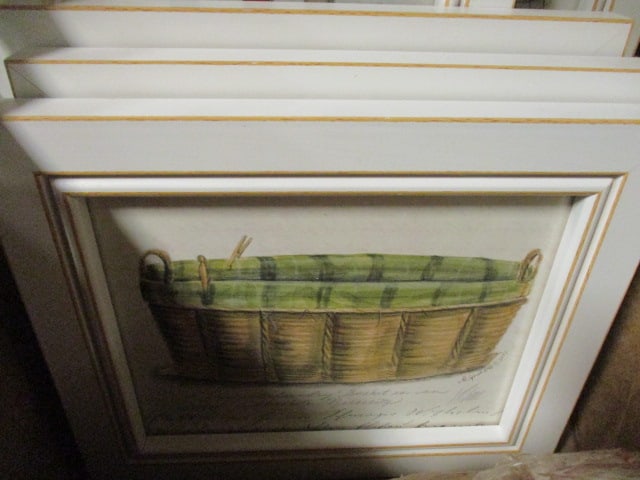 Six Framed Spicher & Co. Laundry Themed Prints - 2