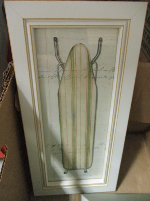 Six Framed Spicher & Co. Laundry Themed Prints - 7