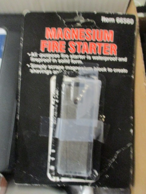 Insignia Travel Converter & Adapter Kit, Magnesium Fire Starters, Travel Game, - 5