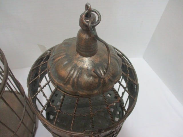 2 Metal Bird Cages - 3