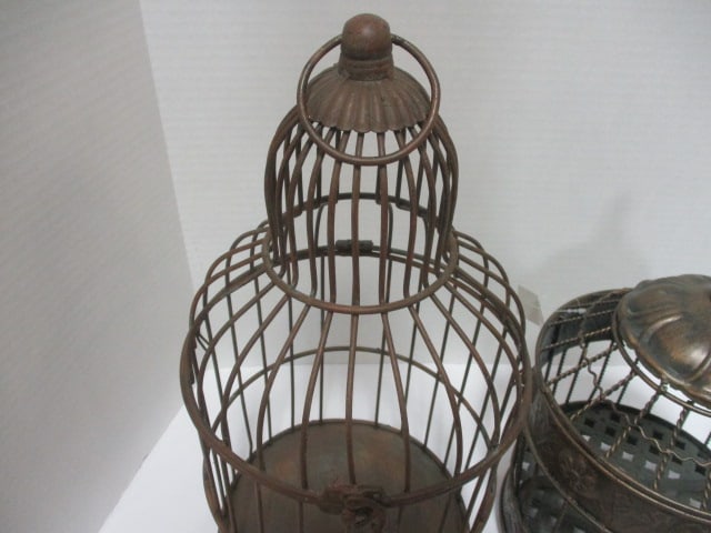 2 Metal Bird Cages - 5