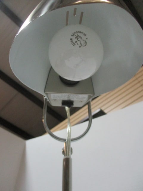 Genesis Light Corp. Chrome Swing Arm Desk Lamp - Model #GN4154TU2 - 4