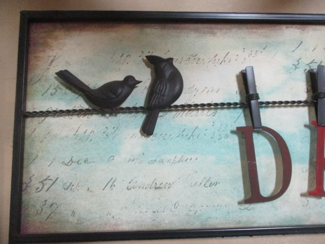 Home Accents "Dream" 3-D Metal Wall Art - 3