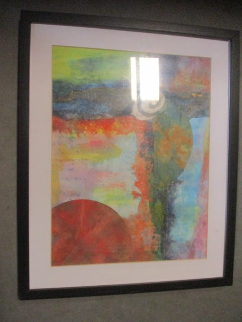 Collection of 7 Framed and Matted Mixed Media by Denny Webster Artwork: (6) 13" x 13" and (1) 21 1/4" x 17 1/4", see pictures and preview for selection