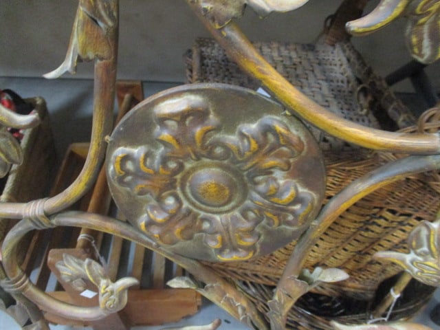 Decorative Metal Scroll Wall Art - 2