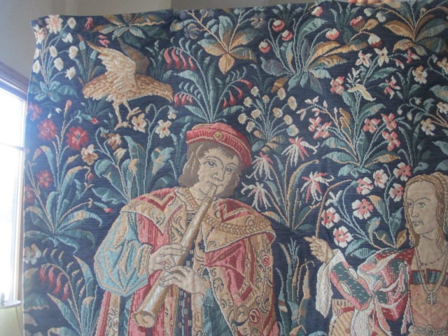 Vintage Metrax "No. 80 Organ" Tapestry Wall Hanging - made in Belgium - 2