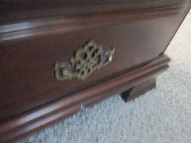 Pair of Mahogany Colonial Revival Style 2 Drawer Nightstands - 6