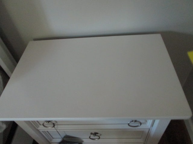 Like New Ashley White Millenium Collection 3 Drawer Nightstand - 4