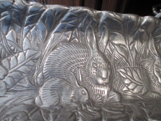 Cast Aluminum Rabbit Tray - 2