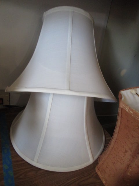 Three Pair of Nice Matching Lamp Shades - 4