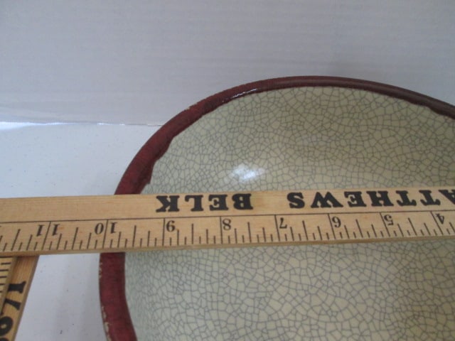 Pier 1 Crackle Collection Stoneware Bowl - 4