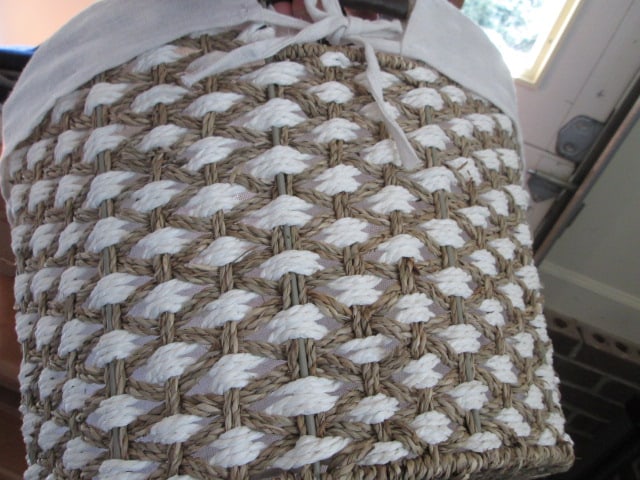 Woven Laundry Hamper Basket with Fabric Liner - 2