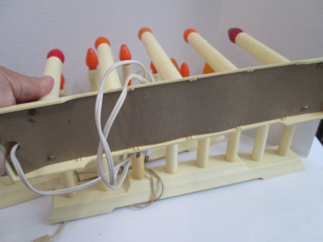 Three Vintage Reliance Electric Window Candles - 2