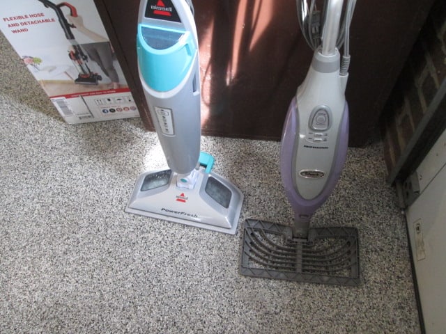 Bissell Power Fresh Model 19405 Floor Steam Cleaner and Shark Professional - 2