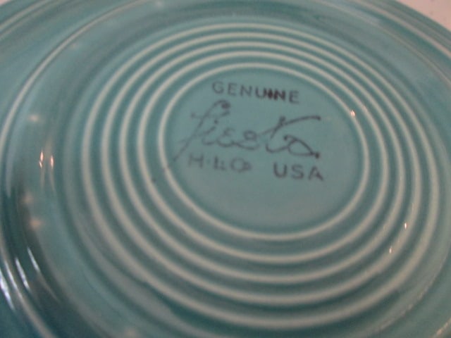 Grouping of Fiesta Ware Plates, Cups, Saucers and Bowl - 5