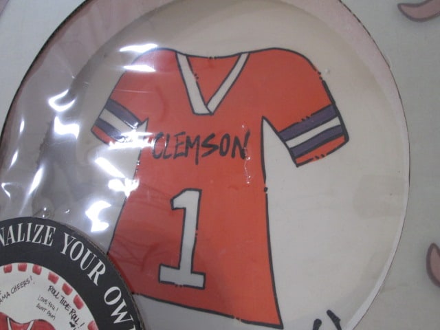 New in Box Magnolia Lane Make It Personal "Clemson Born to Yell Go Tigers!" Bowl - 2