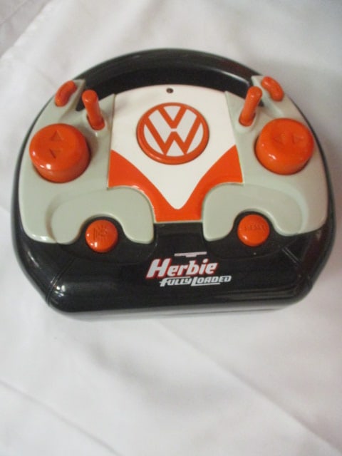 2005 Disney Herbie Love Bug Bus Radio Controlled Toy with Remote- 1/18 Scale - 2