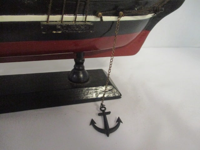 Vintage "Cutty Sark" Wooden Model Clipper Ship - 5