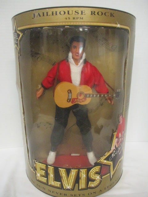 Hasbro "Jailhouse Rock Elvis" Doll in Original Box (1 of 5)
