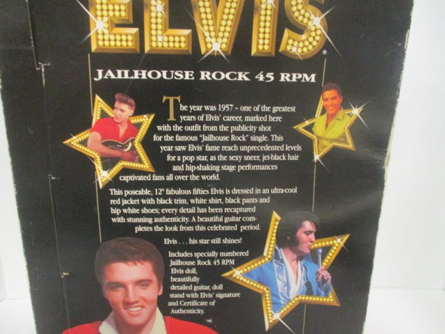 Hasbro "Jailhouse Rock Elvis" Doll in Original Box - 4