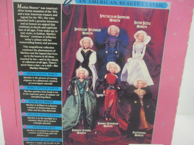 1993 DSI Marilyn Monroe Collector's Series "Spotlight Splendor Marilyn" Doll - 5