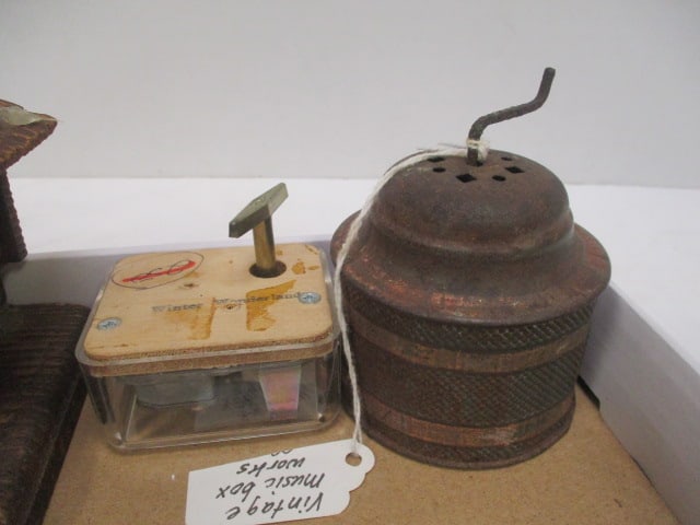 Lot of Vintage Music Box Parts and Bells - 3