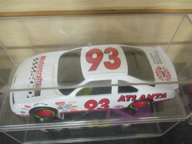 2 Racing Champions "NASCAR #93" Die Cast Model Cars in Plastic Display - 3