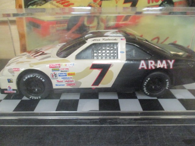 Vintage "Hooters Racing - Alan Kulwicki" #7" Advertising Plaque and - 2