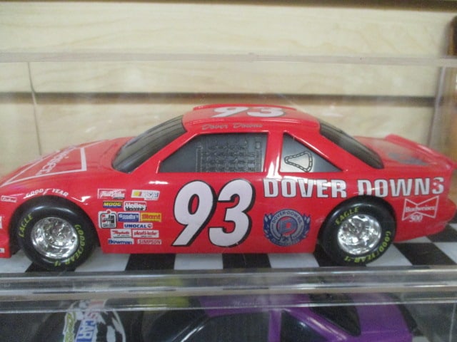 2 Racing Champions "Dover Downs #93" Die Cast Model Cars in Plastic - 2