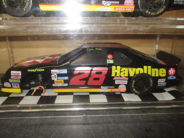 2 Racing Champions "Ernie Irvan #28" Die Cast Model Cars in Plastic Display - 3