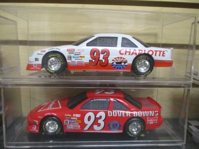 2 Racing Champions "NASCAR #93" Die Cast Model Cars in Plastic Display (1 of 5)