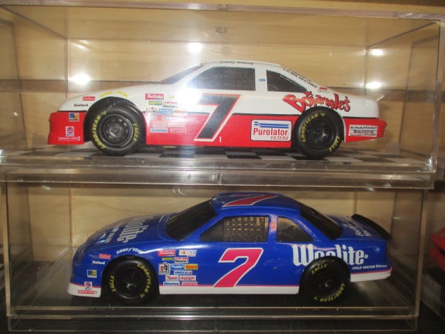 2 Racing Champions "Jimmy Hensley #7" Die Cast Model Cars in Plastic (1 of 4)