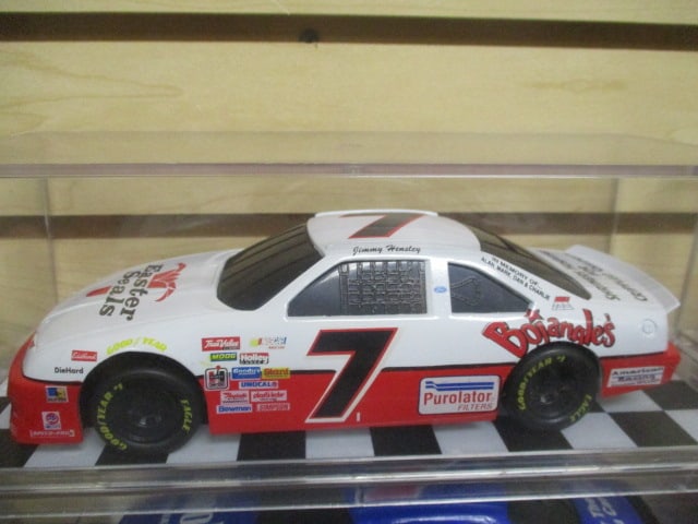 2 Racing Champions "Jimmy Hensley #7" Die Cast Model Cars in Plastic - 2