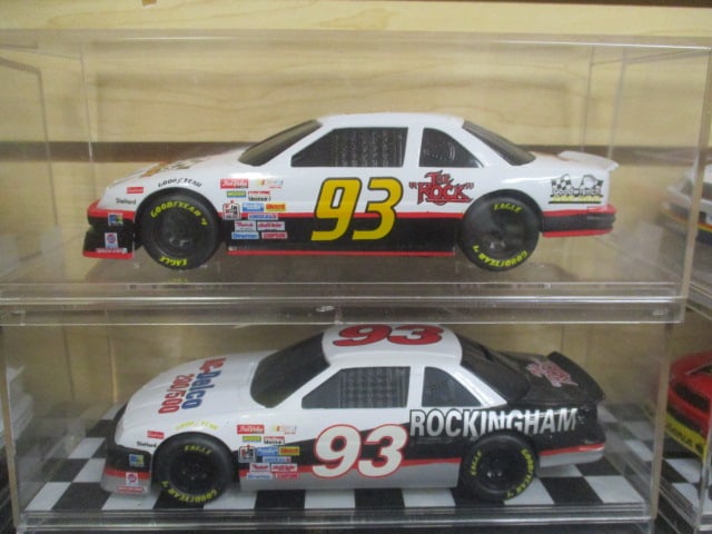 2 Racing Champions "Rockingham #93" Die Cast Model Cars in Plastic (1 of 4)