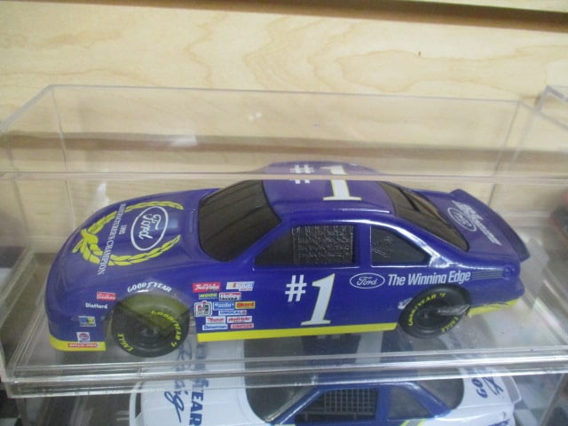 2 Racing Champions "Goodyear #1" Die Cast Model Cars in Plastic Display - 2