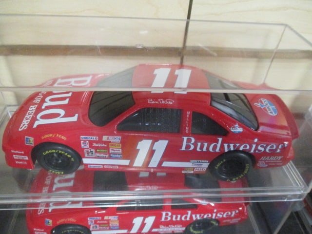 2 Racing Champions "Bill Elliott #11" Die Cast Model Cars in Plastic Display Cases - 2