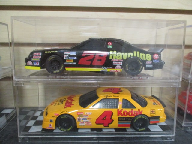 2 Racing Champions "Ernie Irvan" Die Cast Model Cars in Plastic Display (1 of 4)