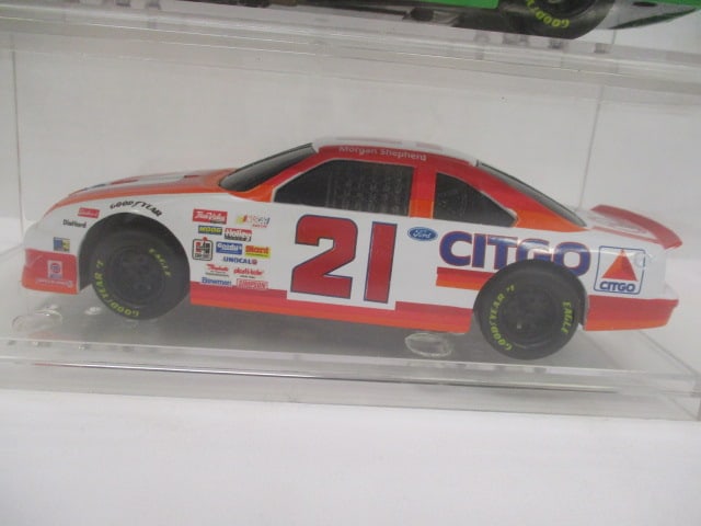 Racing Champions "Dale Jarrett #18" and "Morgan Shepherd #21" Die Cast - 4