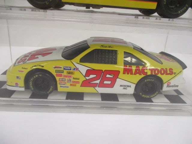 Racing Champions "Davey Allison #28" and "Ernie Irvan #28" Die Cast Model - 3