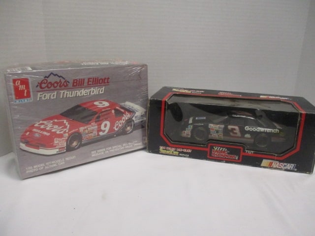 New Old Stock AMT "Bill Elliott's Coors Ford Thunderbird" Model Car Kit and (1 of 7)
