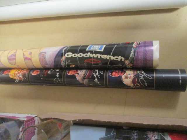 2 Winston Cup Racing Posters: see picture and preview for selection and condition